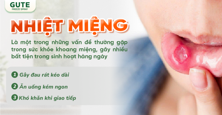 Xoa dịu nỗi lo nhiệt miệng với 'liệu pháp 2 bước' từ bộ đôi Gute Freeze