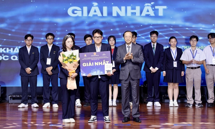 Bộ GD&ĐT: Giải nhất Khoa học kỹ thuật không sao chép, đạo văn