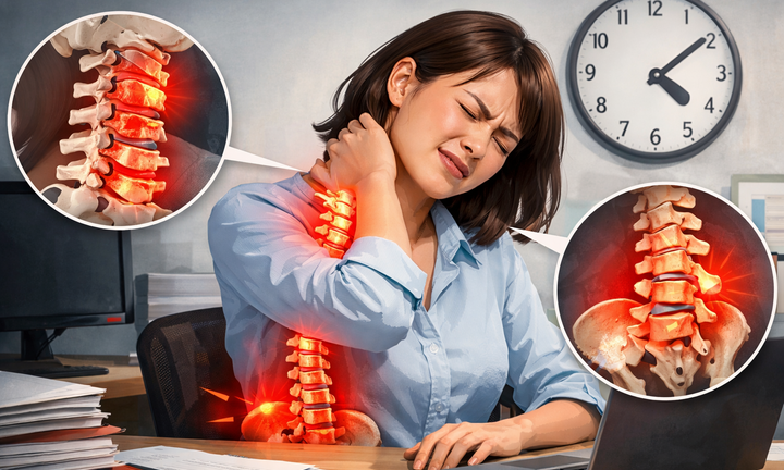30 tuổi đã thoái hóa đốt sống cổ, bất ngờ 'thủ phạm' bào cột sống dân văn phòng