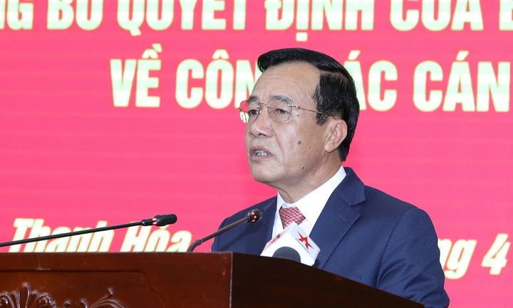 Thượng tướng Lê Đức Thái làm Bí thư Tỉnh ủy Thanh Hóa