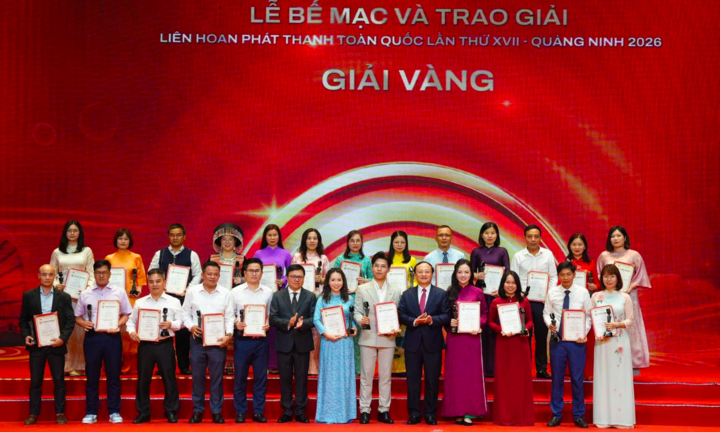 Trao 24 giải Vàng tại Liên hoan Phát thanh toàn quốc lần thứ XVII