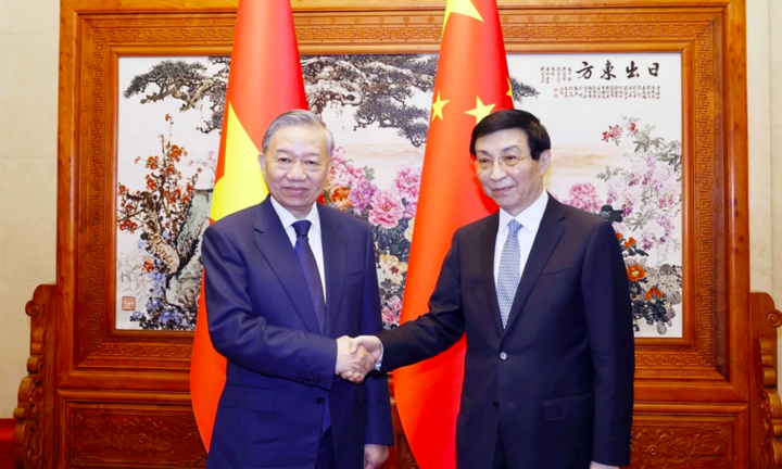 Tổng Bí thư, Chủ tịch nước hội kiến Chủ tịch Chính hiệp toàn quốc Trung Quốc