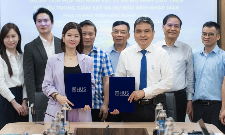 VinFuture kích hoạt 'lá chắn số' chống xâm nhập mặn tại Đồng bằng sông Hồng