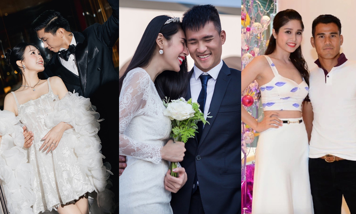 Hôn nhân của mỹ nhân showbiz Việt và cầu thủ: Người viên mãn, người đổ vỡ 