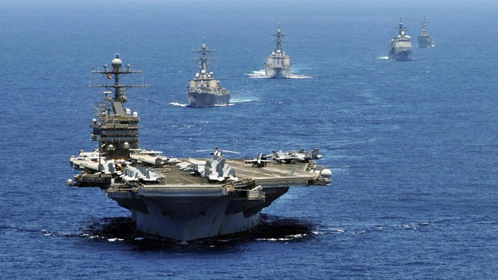 Mỹ dựng 'bức tường thép' trên biển, phát cảnh báo nóng với tàu đến Iran