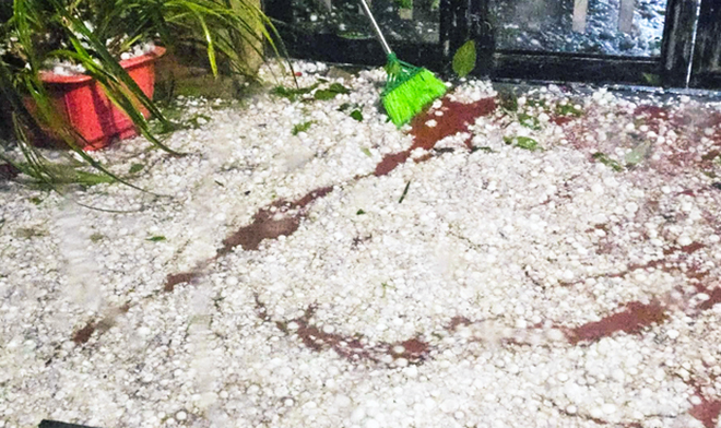 Chiều tối nay nhiều nơi đón mưa dông, nguy cơ lốc sét kèm mưa đá