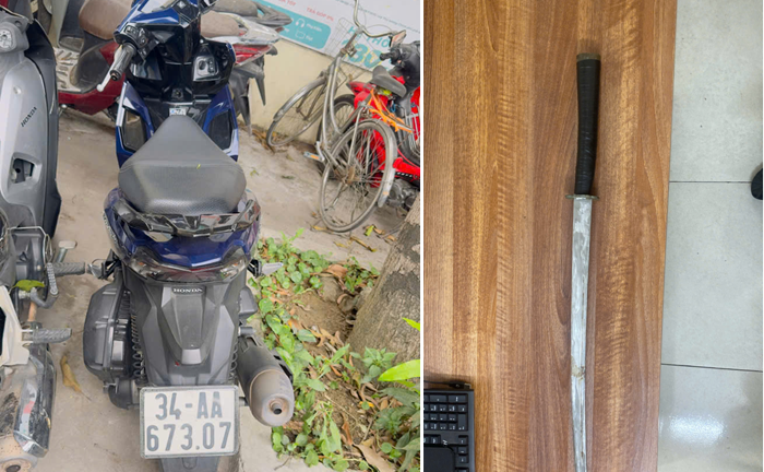 Bắt giữ 6 nghi phạm mang hung khí dàn cảnh cướp xe máy trên đường phố Hải Phòng