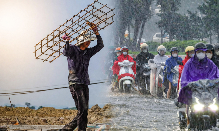 Dự báo thời tiết 10 ngày: Miền Bắc hứng mưa dông, miền Trung xuất hiện nắng nóng