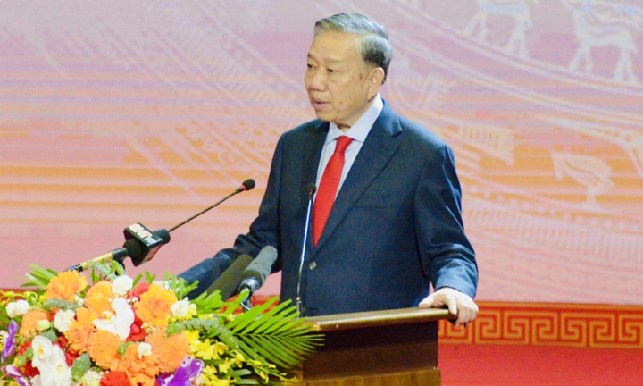 Tổng Bí thư, Chủ tịch nước Tô Lâm dự kỷ niệm 120 năm Ngày sinh Tổng Bí thư Hà Huy Tập