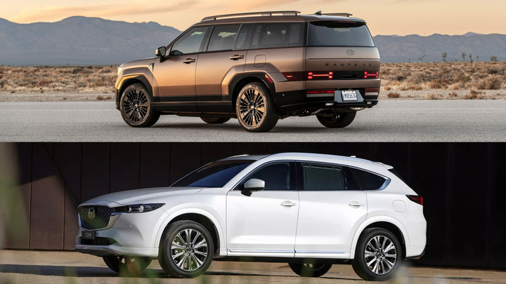 Tầm giá 1 tỷ chọn Hyundai Santa Fe hay Mazda CX-8?