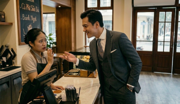 Tôi dị ứng với kiểu người mặc lịch sự nhưng thích chòng ghẹo nhân viên chạy bàn