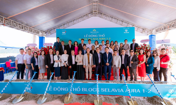 Lễ động thổ Block Selavia Aura 1-2 tại dự án Selavia Phú Quốc