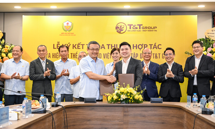 Thể thao CAND đón lực đẩy mới từ hợp tác với T&T Group