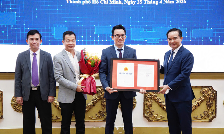 TP.HCM trao chứng nhận đầu tư cho 4 dự án công nghệ cao 1,23 tỷ USD