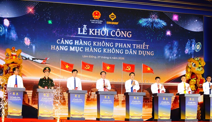 Khởi công Cảng hàng không dân dụng Phan Thiết do Tập đoàn Sun Group đầu tư