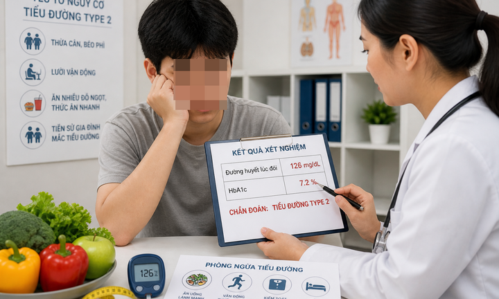  Nam sinh 17 tuổi bất ngờ phát hiện mắc tiểu đường khi đi khám béo phì