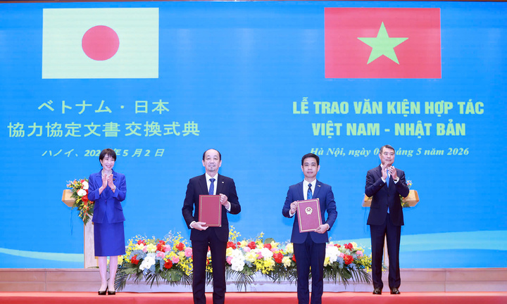 Việt Nam- Nhật Bản trao nhiều văn kiện hợp tác quan trọng