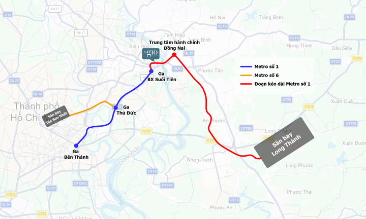Dự án hiếm hoi liền kề 2 nhà ga Metro, kết nối 2 sân bay quốc tế