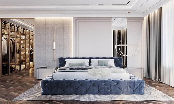 Những mẫu thiết kế phòng ngủ master đẹp 2026 