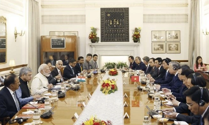 Tổng Bí thư, Chủ tịch nước Tô Lâm hội đàm với Thủ tướng Ấn Độ Narendra Modi