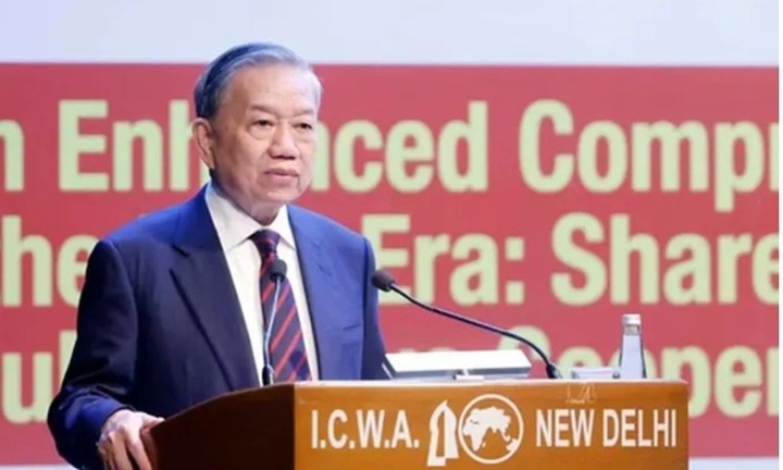 Tổng Bí thư, Chủ tịch nước phát biểu tại Hội đồng các vấn đề thế giới của Ấn Độ