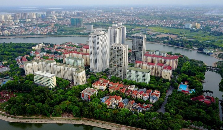Ngân hàng rao bán nhà 250m² ở bán đảo Linh Đàm, giá khởi điểm hơn 27 tỷ đồng