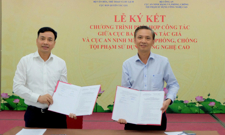 A05 phối hợp Cục Bản quyền tác giả tăng cường chống vi phạm bản quyền số