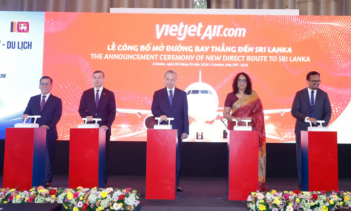 Vietjet mở đường bay TP.HCM – Colombo, thúc đẩy hợp tác Việt Nam – Sri Lanka