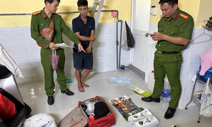 Bắt kẻ cầm đầu sản xuất, buôn bán cà phê giả ở Quảng Trị