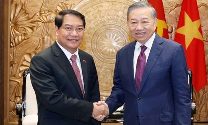 Tổng Bí thư, Chủ tịch nước Tô Lâm: Việt Nam luôn dành ưu tiên cao nhất cho mối quan hệ với Lào