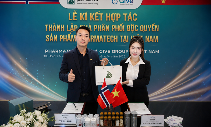 Give Group trở thành nhà phân phối độc quyền Pharmatech AS tại Việt Nam