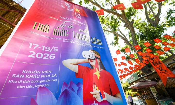 Không khí trước ngày mở cửa trải nghiệm VR 'Trở về thời khắc thiêng liêng' ở Nghệ An