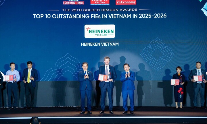HEINEKEN Việt Nam được vinh danh nhờ nỗ lực tiên phong phát triển bền vững