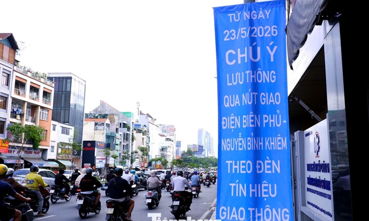 Ngày mai (23/5), TP.HCM điều chỉnh giao thông tại vòng xoay Điện Biên Phủ