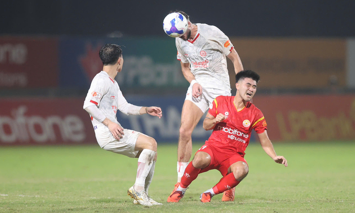 Bảng xếp hạng V.League 2025-2026 vòng 24 mới nhất