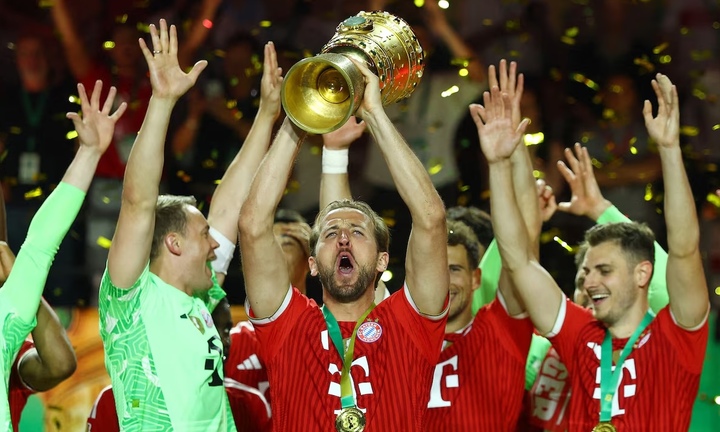 Harry Kane lập hat-trick, Bayern Munich vô địch Cúp Quốc gia Đức