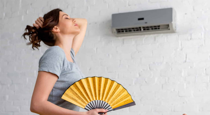Vì sao bật điều hòa cả đêm mà phòng vẫn nóng?