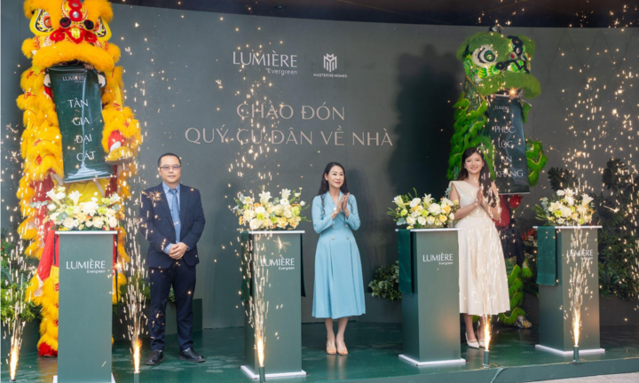 Masterise Homes chính thức bàn giao dự án LUMIÈRE Evergreen