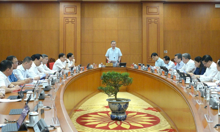 Tổng Bí thư, Chủ tịch nước Tô Lâm chủ trì họp Thường trực Ban chỉ đạo về khoa học cơ bản