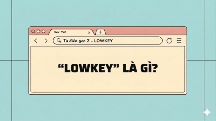 'Lowkey' là gì trong ngôn ngữ cư dân mạng trẻ?