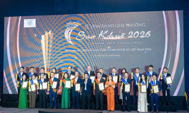 Sao Khuê 2026 tôn vinh 123 giải pháp công nghệ số xuất sắc