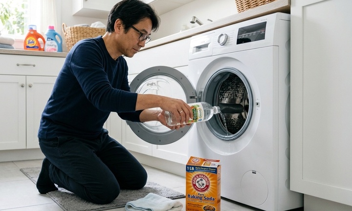 Cách vệ sinh sâu cho máy giặt mà không cần gọi thợ