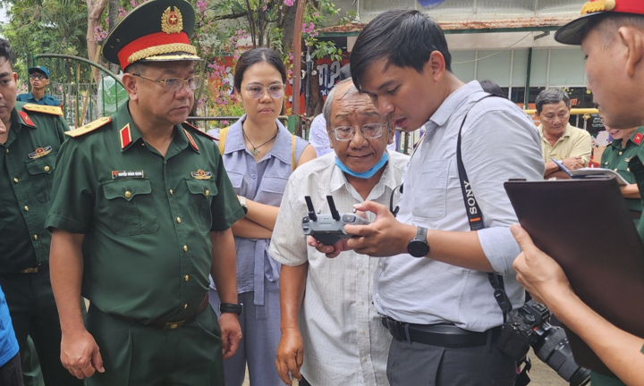Khảo sát công viên Lê Thị Riêng tìm nơi chôn tập thể liệt sĩ Mậu Thân 1968