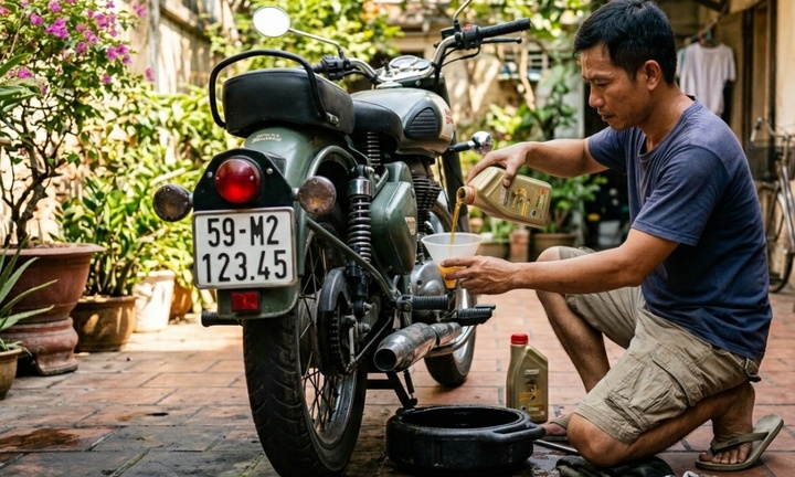 Hướng dẫn tự bảo dưỡng xe máy tại nhà