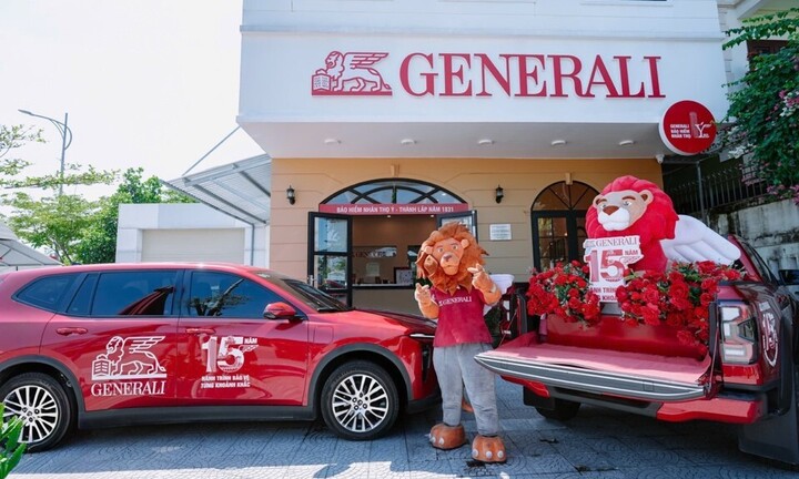 Generali triển khai chuyến xe 'Hành trình kết nối trăm điểm tin cậy' ở miền Nam
