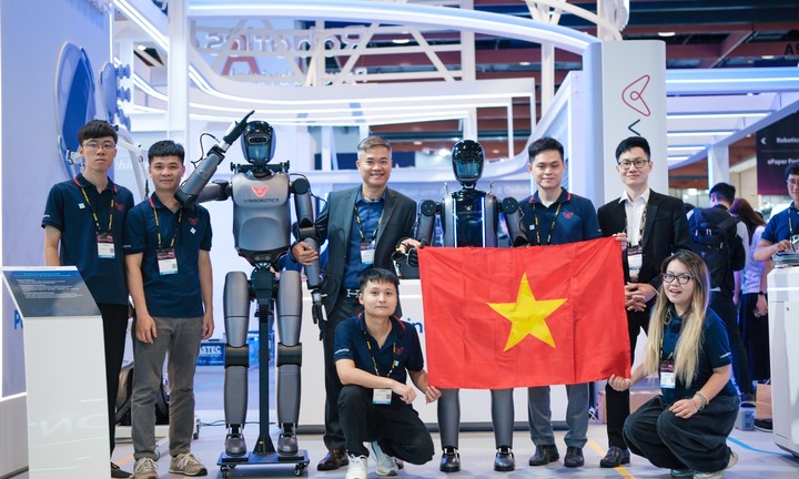 Vinrobotics lần đầu trình diễn người máy 'Make in Vietnam' tại sự kiện công nghệ