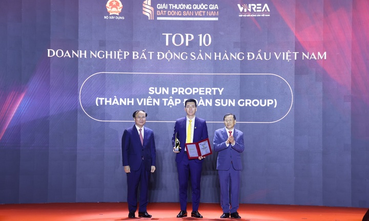 Sun Property khẳng định vị thế tại Giải thưởng Quốc gia Bất động sản Việt Nam
