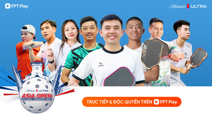 Khai mạc Giải Pickleball Michelob Ultra - Châu Á Mở Rộng 2026
