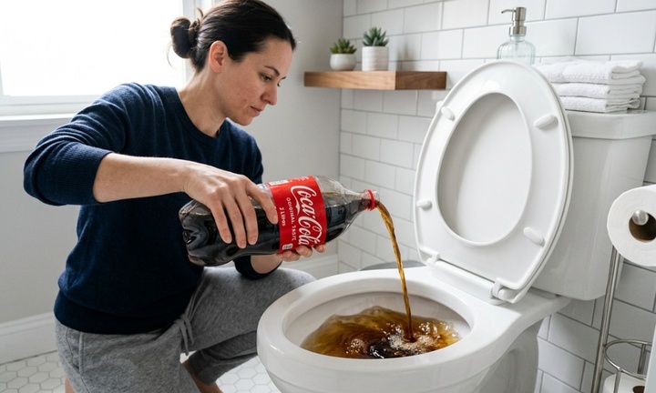 Đổ Coca-cola xuống bồn cầu có tác dụng gì?