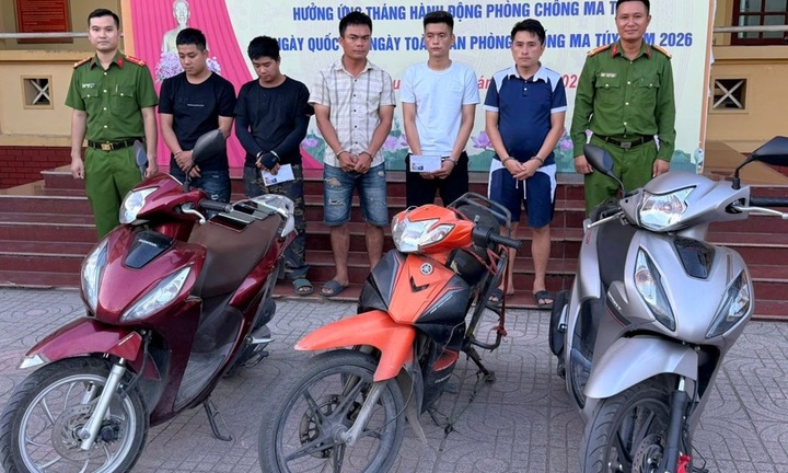 Triệt phá 3 vụ án ma túy, bắt giữ 7 người liên quan